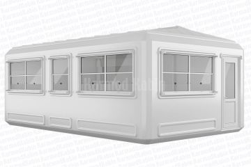 390x630 Geniş Polyester Kabin