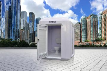 150x150 Mobil Polyester Tuvalet ve Duş Kabini