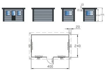 240x400 KompoCity Kabin